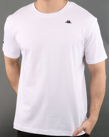 Kappa Taylor T-Shirt Weiß/Schwarz