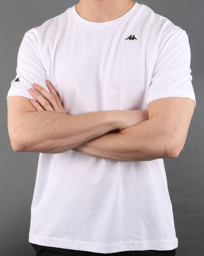 Kappa Taylor T-Shirt Weiß/Schwarz
