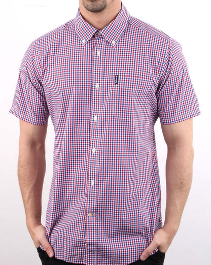 Barbour Gingham-Hemd Rot