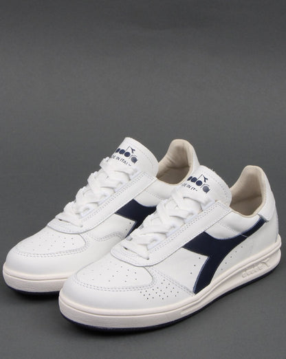 Diadora B. Elite Trainer Premium Weiß/Marineblau – begrenztes Angebot