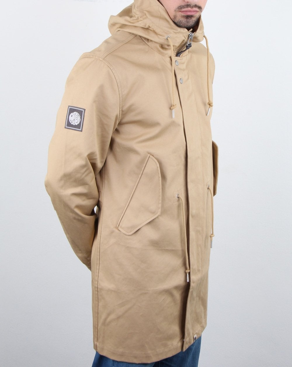 Pretty Green Marshall Parka Sand