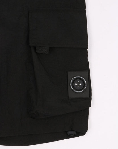 Marshall Artist Cargo Dye Shorts Schwarz