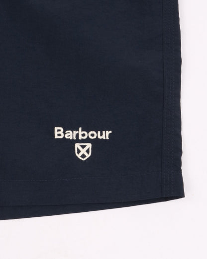 Barbour Logo Badeshorts Marineblau