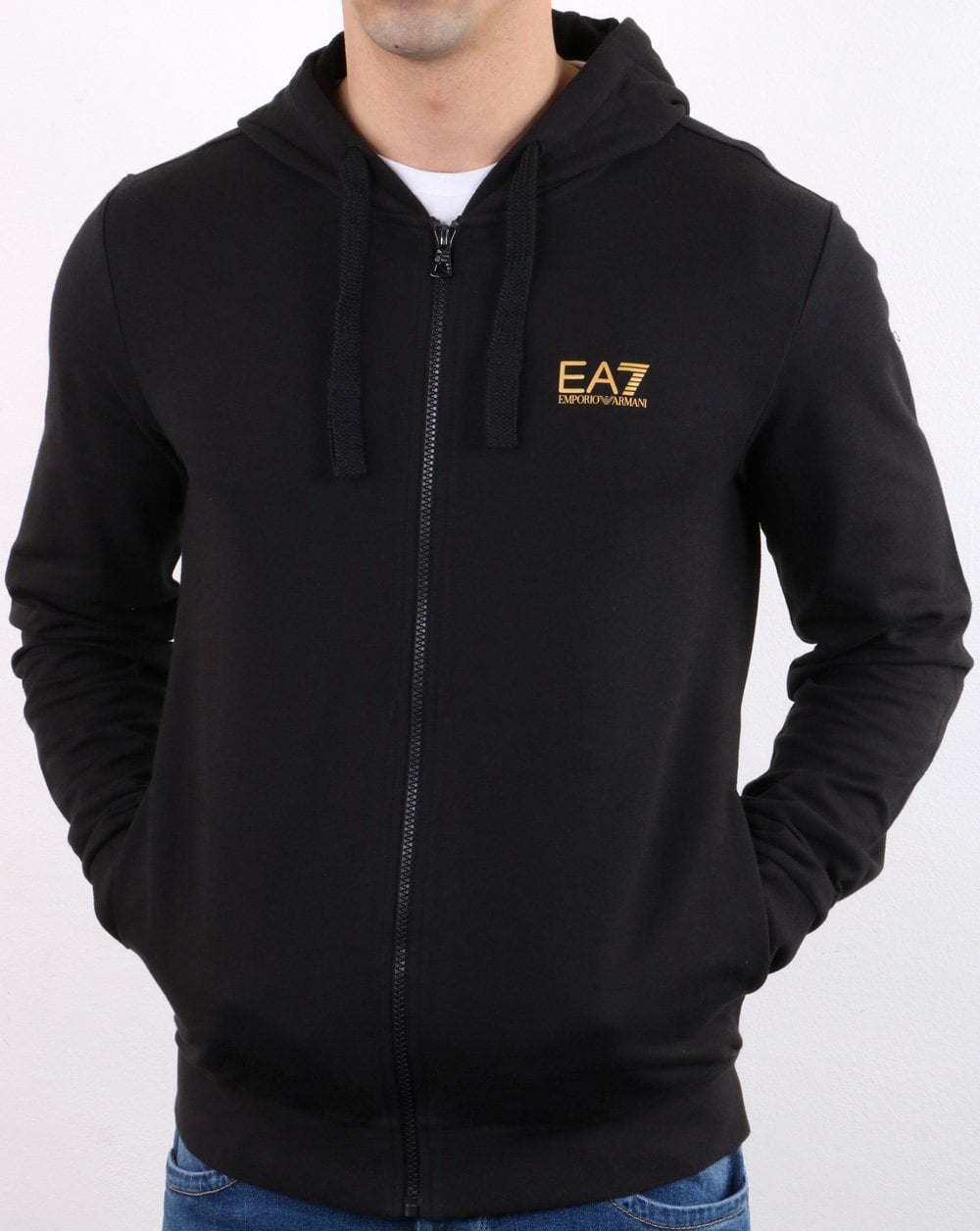 Emporio Armani EA7 Hoodie Schwarz