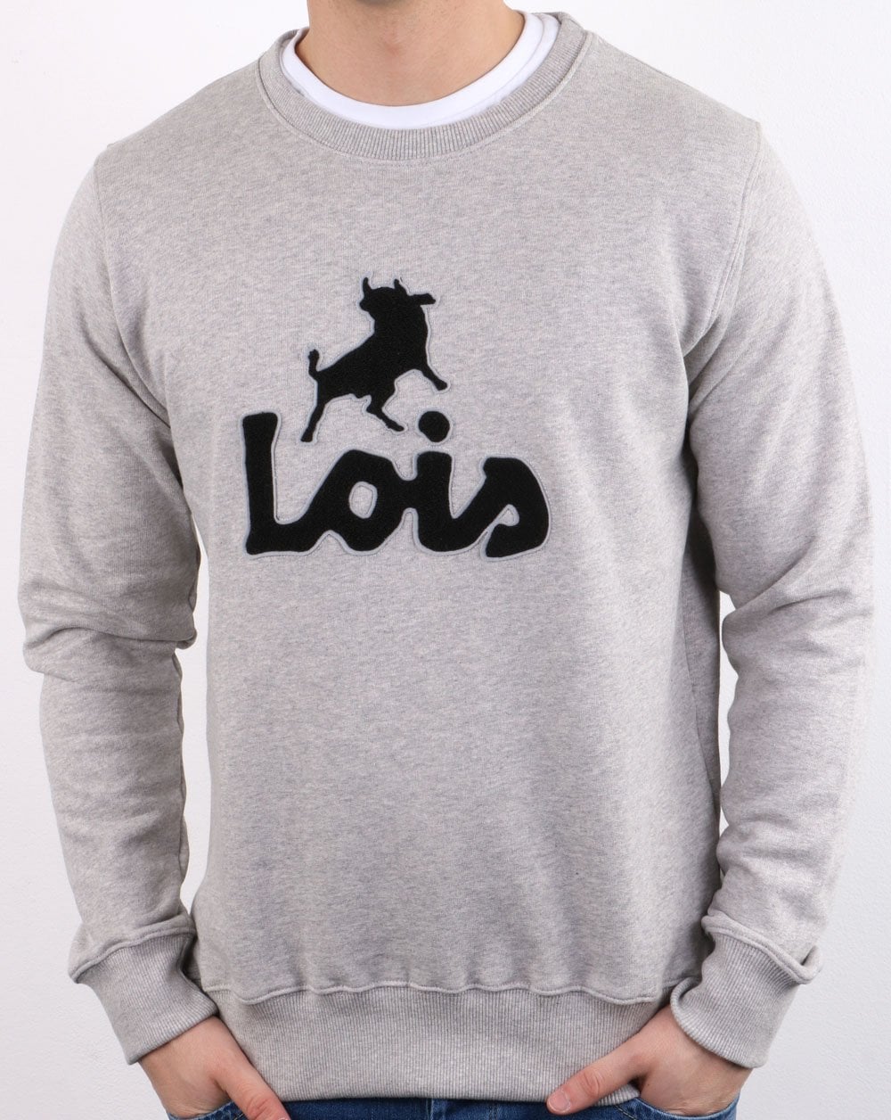 Lois Sweatshirt Grau