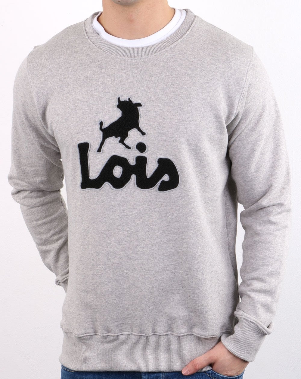 Lois Sweatshirt Grau