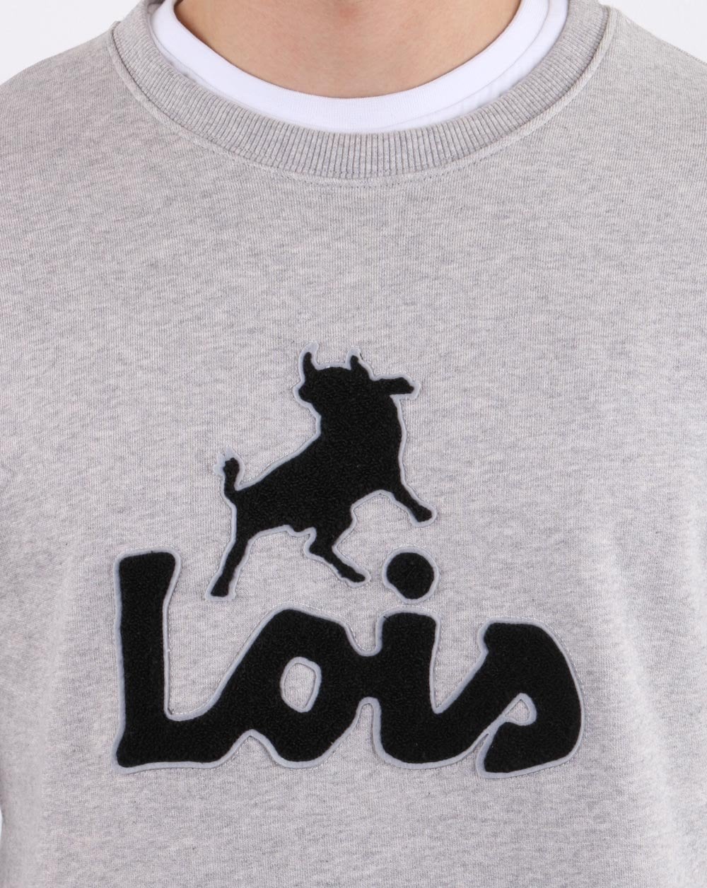 Lois Sweatshirt Grau