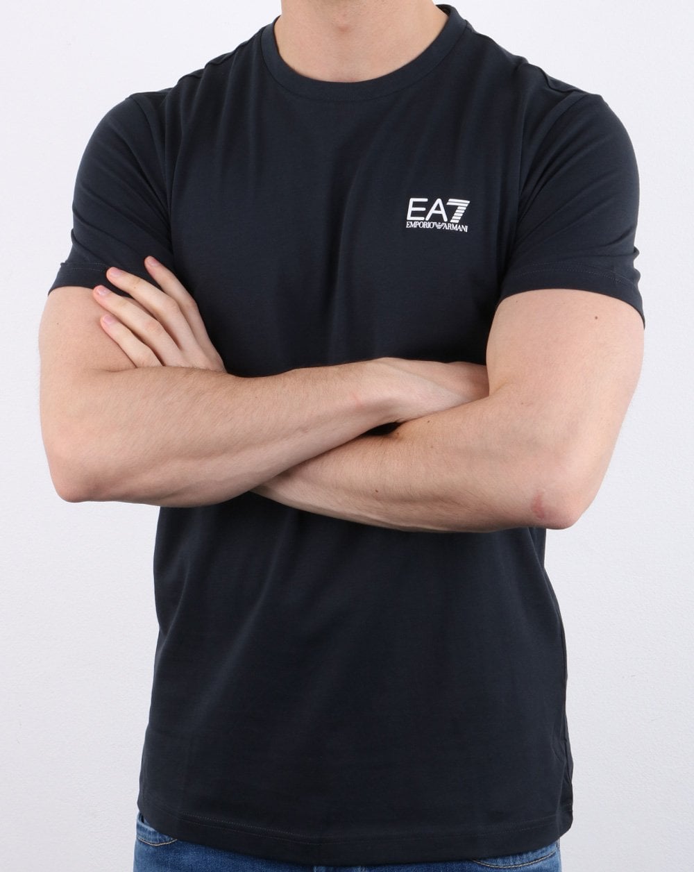 Emporio Armani EA7 T-Shirt Marineblau