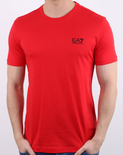 Emporio Armani EA7 T-Shirt Rot