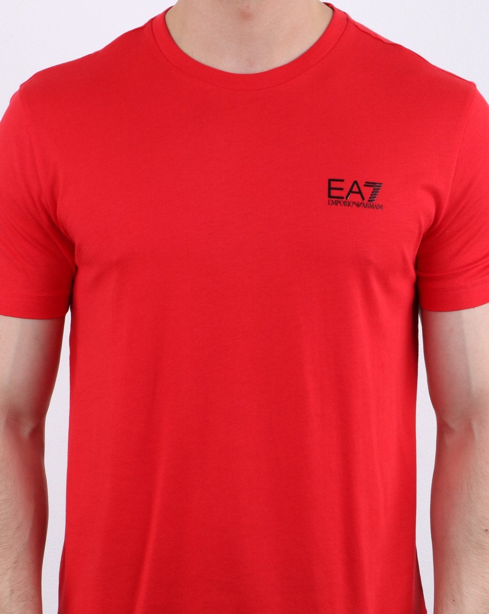 Emporio Armani EA7 T-Shirt Rot