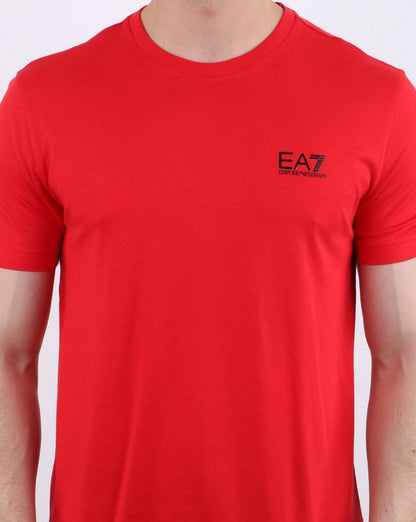 Emporio Armani EA7 T-Shirt Rot