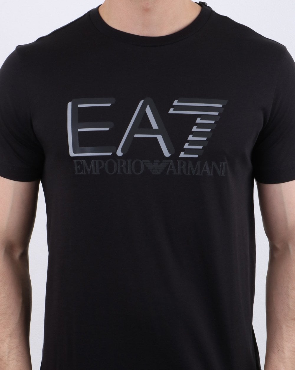 EA7 T-Shirt Schwarz