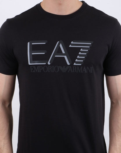 EA7 T-Shirt Schwarz