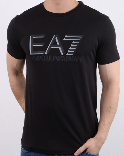 EA7 T-Shirt Schwarz