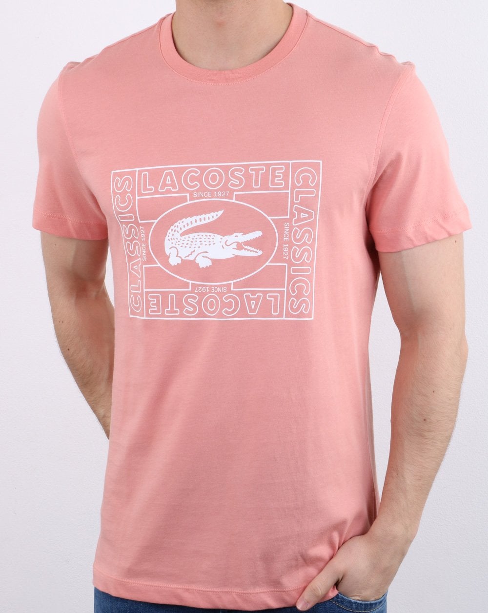 Lacoste Logo T-Shirt Rosa