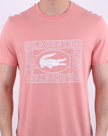 Lacoste Logo T-Shirt Rosa