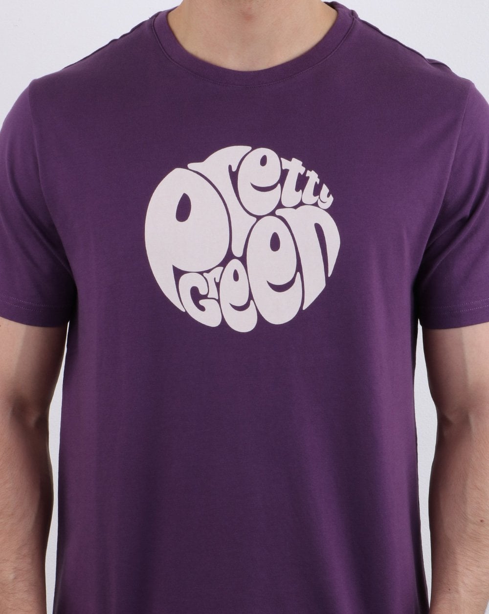 Pretty Green Gillespie T-Shirt Lila