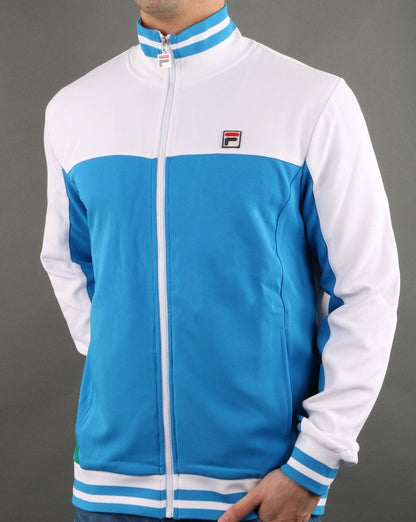 Fila Vintage Tiebreaker Tracktop Königsblau/Weiß
