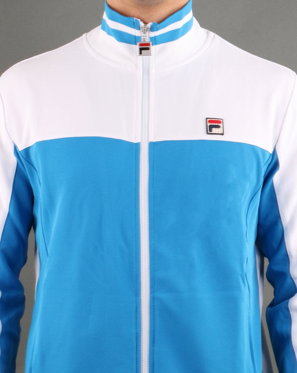 Fila Vintage Tiebreaker Tracktop Königsblau/Weiß