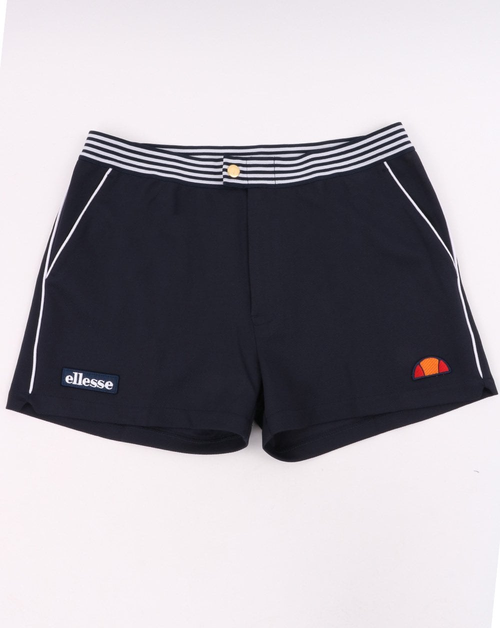 Ellesse Tennisshorts Marineblau/Weiß
