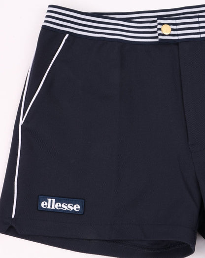 Ellesse Tennisshorts Marineblau/Weiß