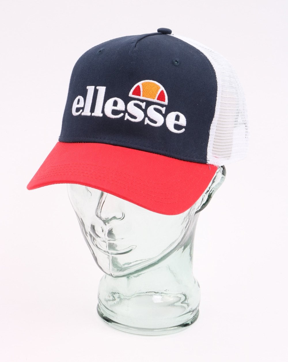 Ellesse Trucker Cap Marineblau/Weiß/Rot