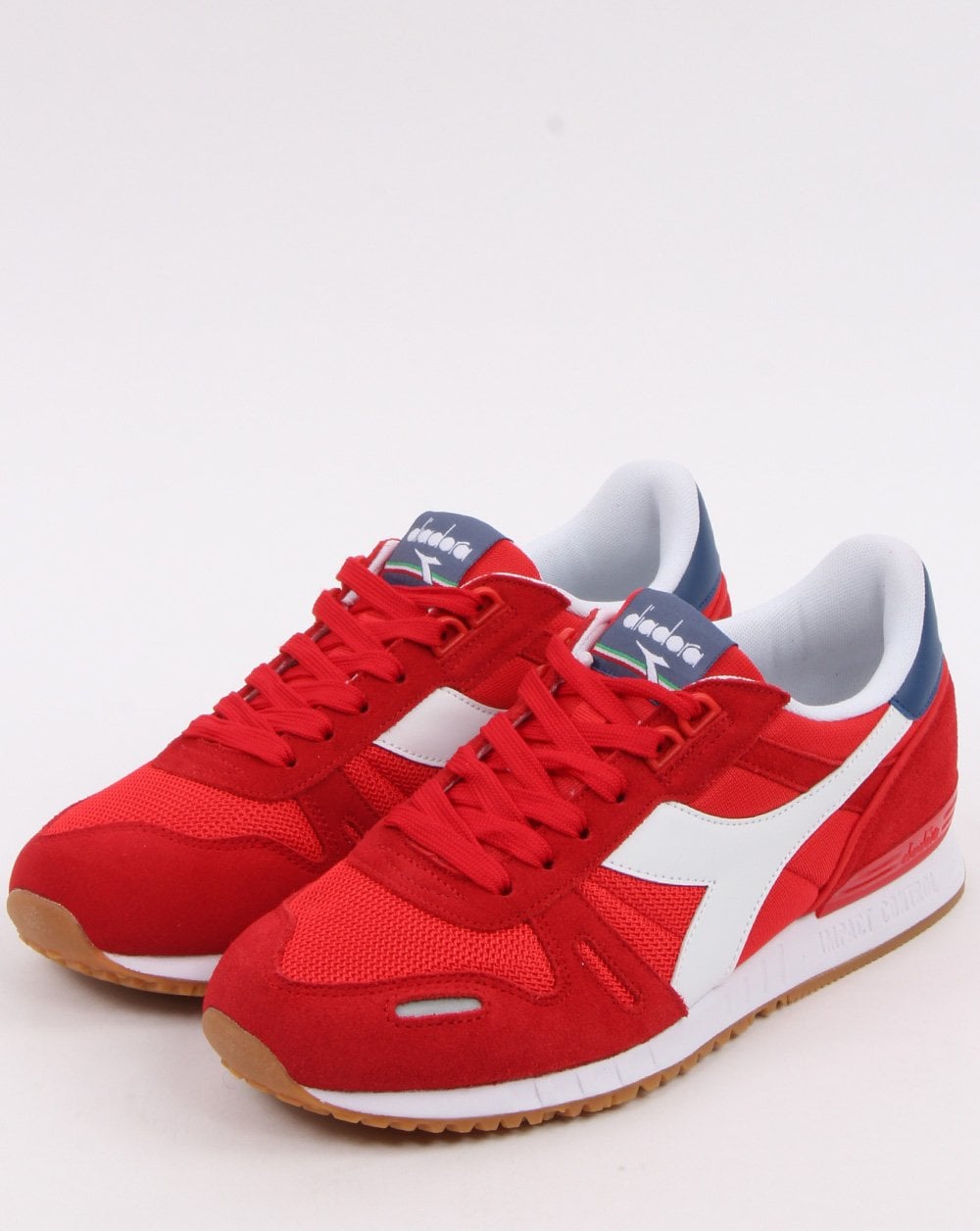 Diadora Titan II Trainers Red/Navy
