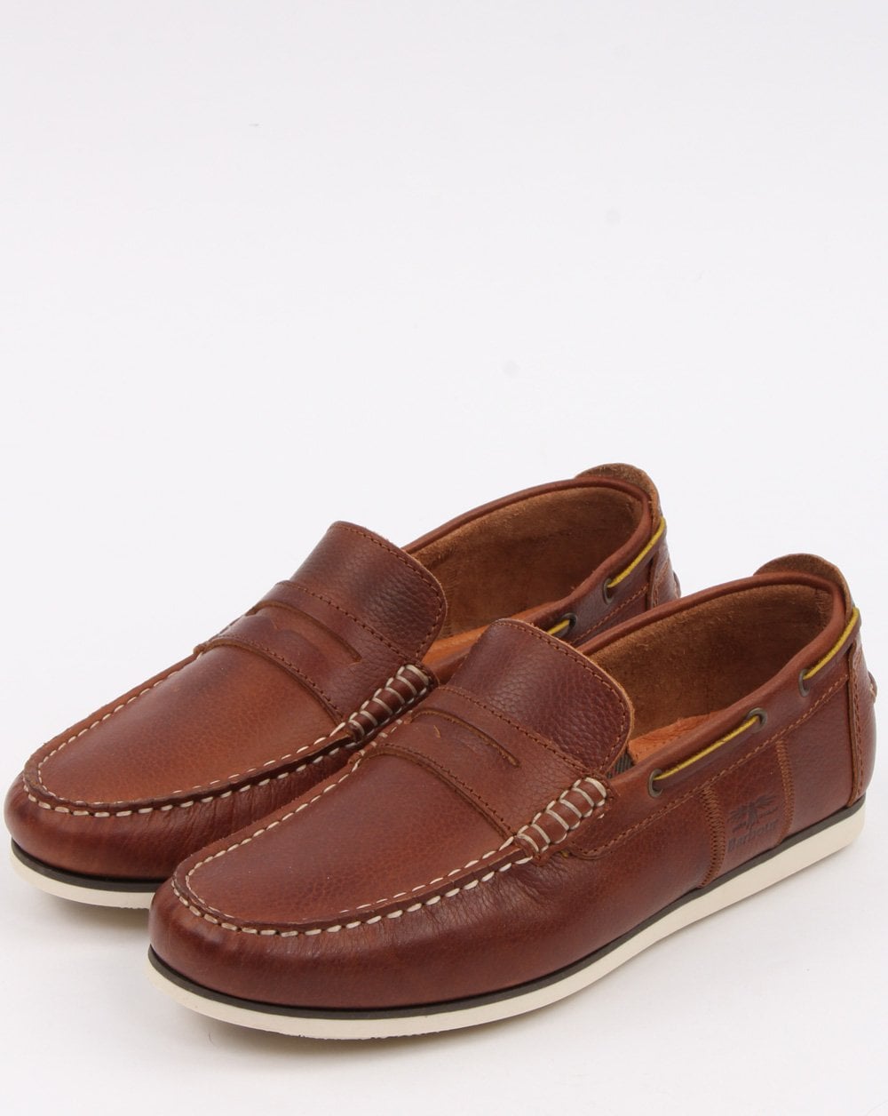 Barbour Keel Schuh Cognac