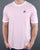 Fila Vintage Ringer T Shirt Pink Chalk/white