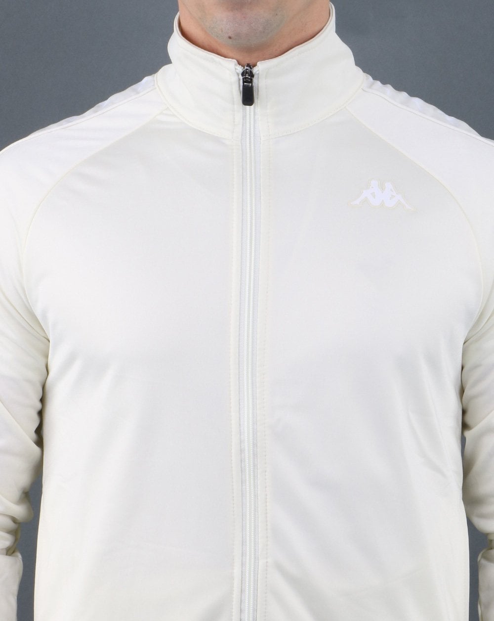 Kappa Banda Anniston Track Top White