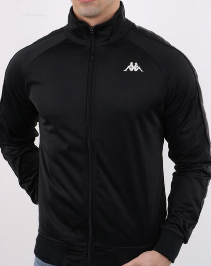 Kappa Banda Anniston Trainingsjacke Schwarz/Weiß