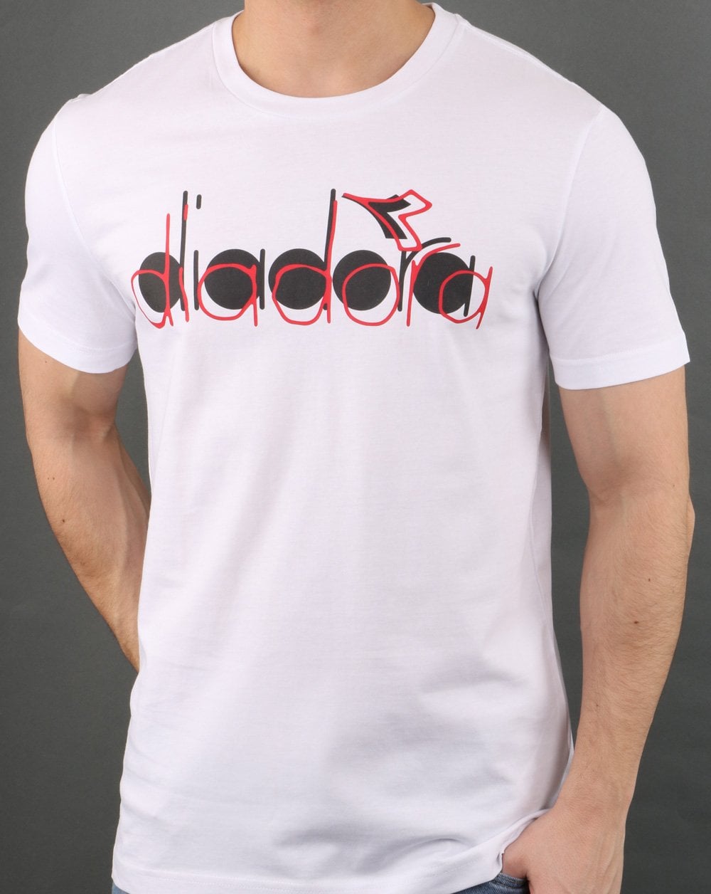 Diadora 5palle Double T-Shirt Optic White