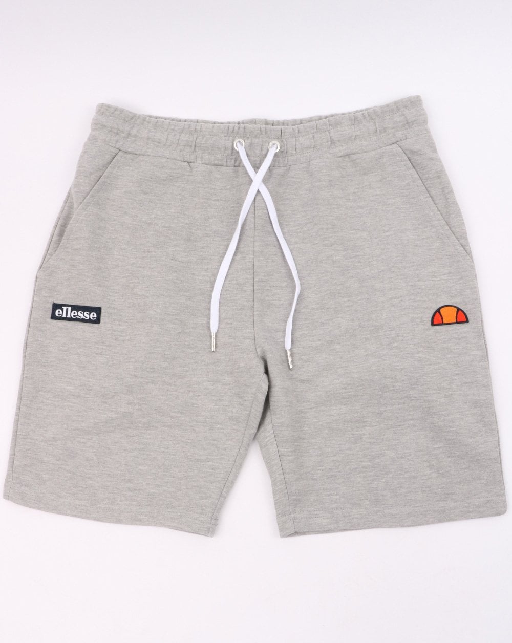 Ellesse – Freizeit-Shorts in Graumeliert