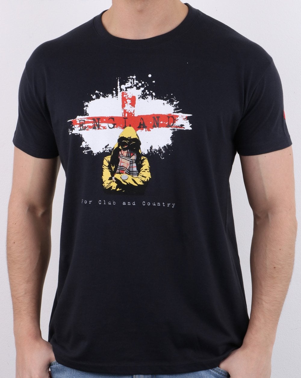 80er Casuals For Club And Country T-Shirt Marineblau