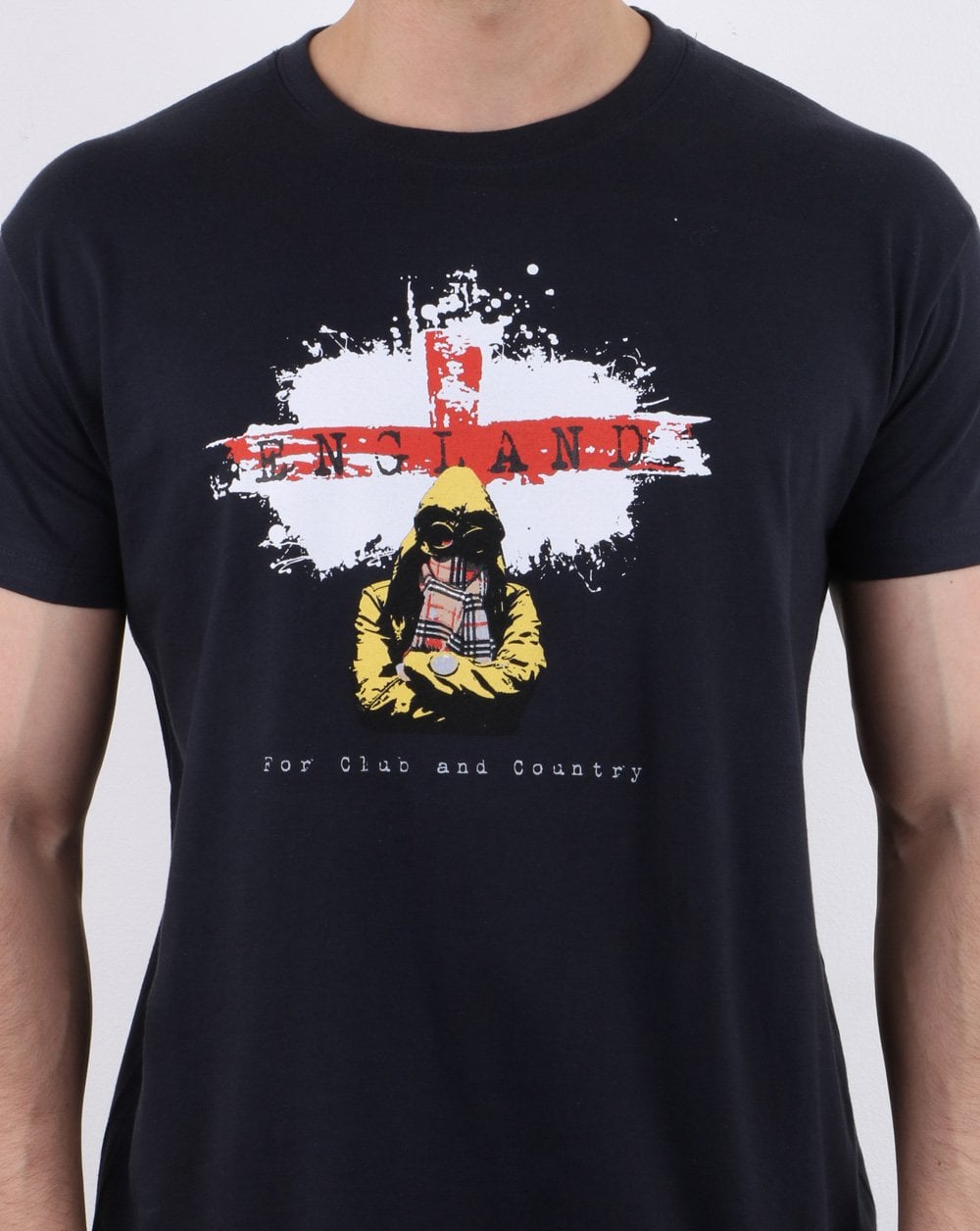 80er Casuals For Club And Country T-Shirt Marineblau