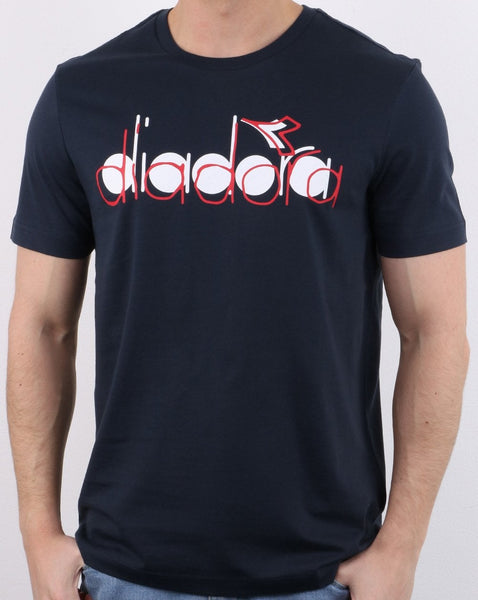 Diadora 5palle Double T-shirt Navy