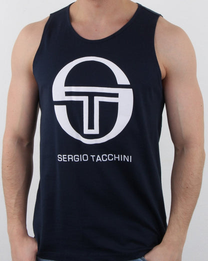 Sergio Tacchini Funes Weste Marine/Weiß
