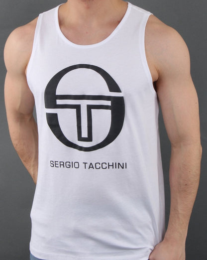 Sergio Tacchini Funes Weste Weiß/Schwarz