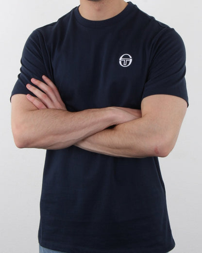 Sergio Tacchini Essentials T-Shirt Marineblau