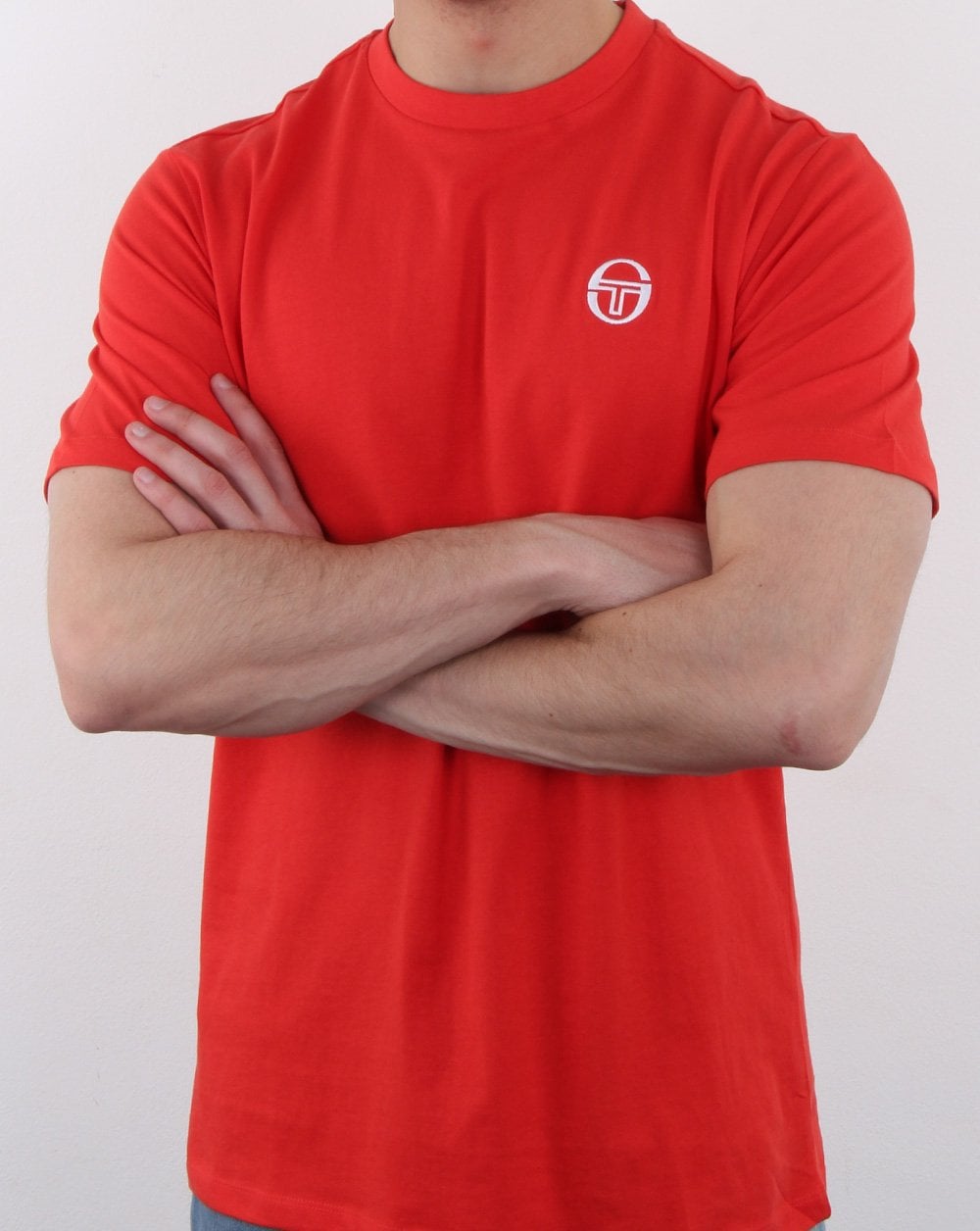 Sergio Tacchini Essentials T Shirt Vintage Red