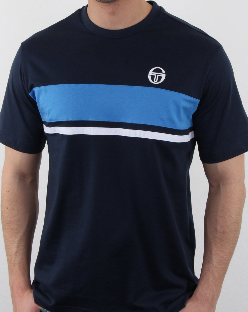 Sergio Tacchini Feluga T-Shirt Marineblau/Blau