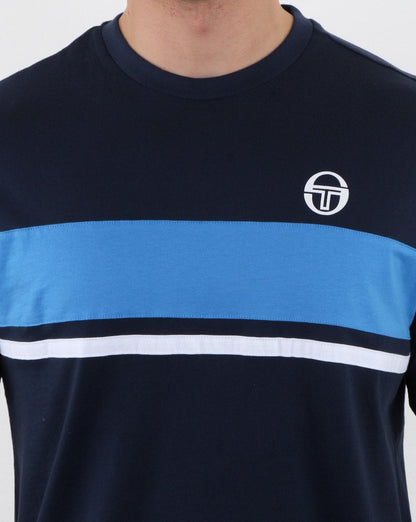 Sergio Tacchini Feluga T-Shirt Marineblau/Blau