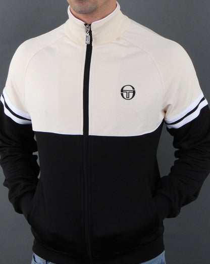 Sergio Tacchini Orion Trainingsjacke Schwarz/Ecru