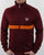 Sergio Tacchini Dallas Track Top Maroon/Orange