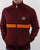 Sergio Tacchini Dallas Track Top Maroon/Orange