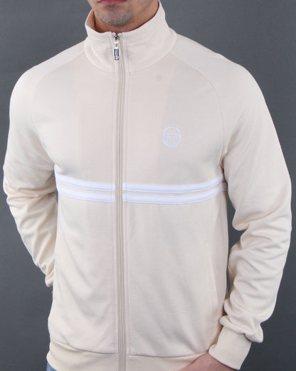 Sergio Tacchini Dallas Track Top Ecru/weiß