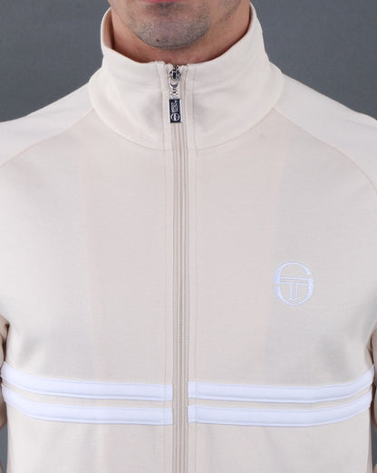 Sergio Tacchini Dallas Track Top Ecru/weiß