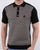 Gabicci Vintage Sunrise Polo Shirt Black