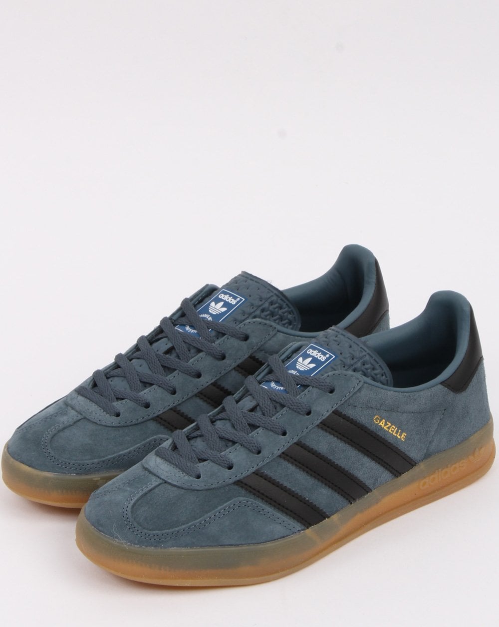 Adidas Gazelle Indoor-Sneaker grau/schwarz