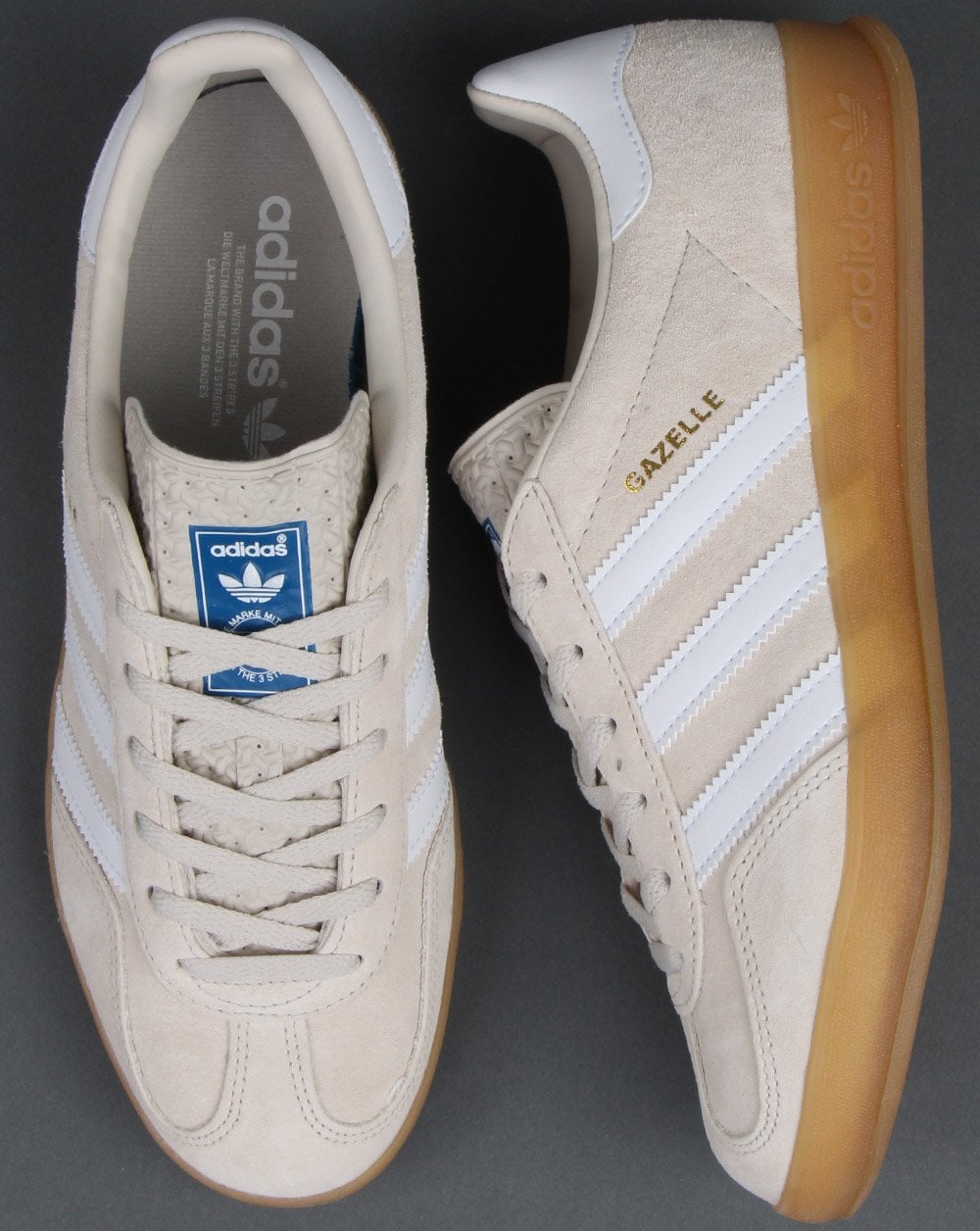 Adidas Gazelle Indoor-Turnschuhe, weicher Sand